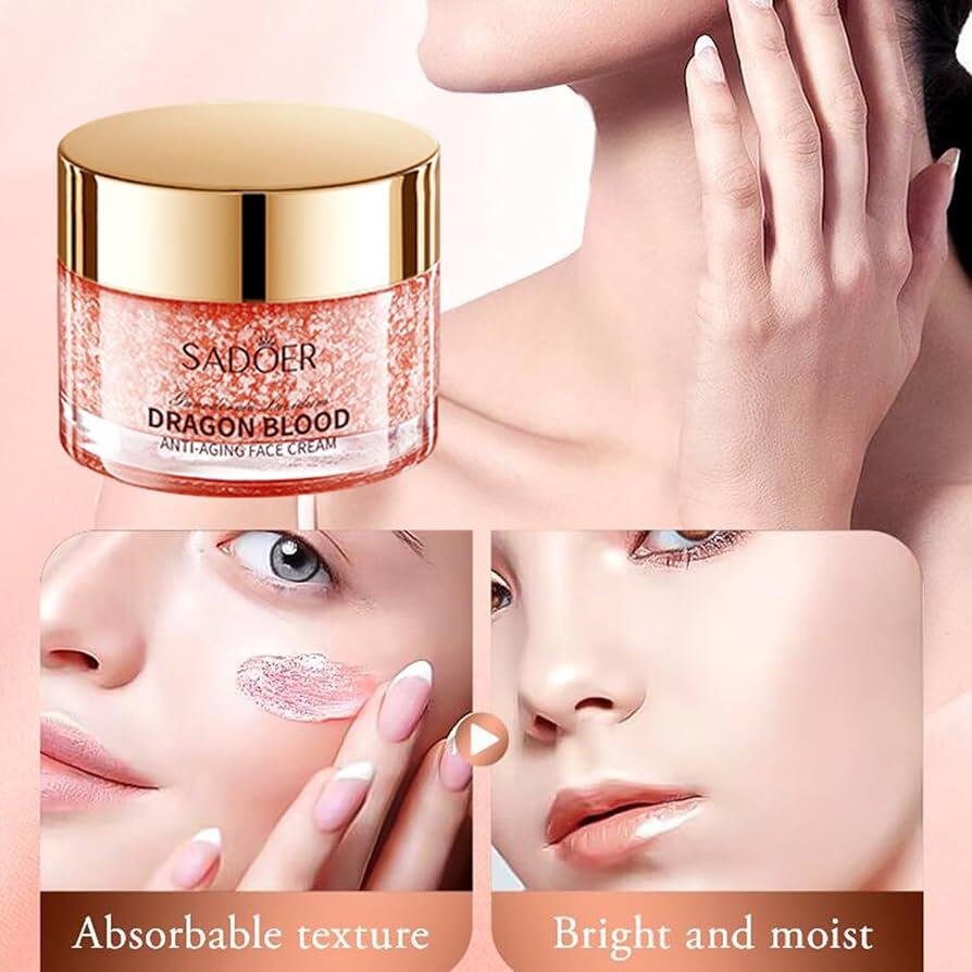 Crema hidratante antienvejecimiento con retinol placenta de dragón